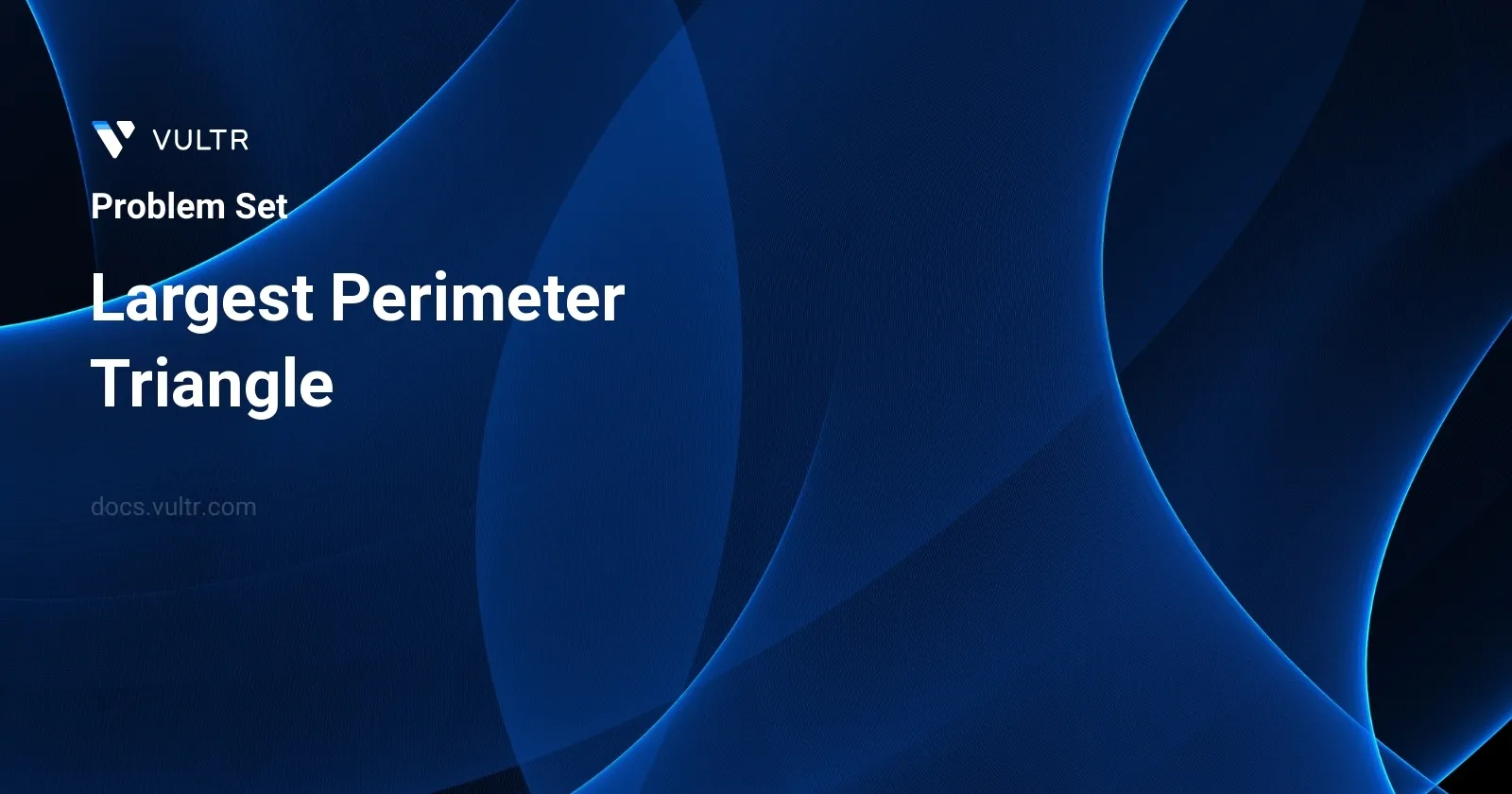 Largest Perimeter Triangle header image