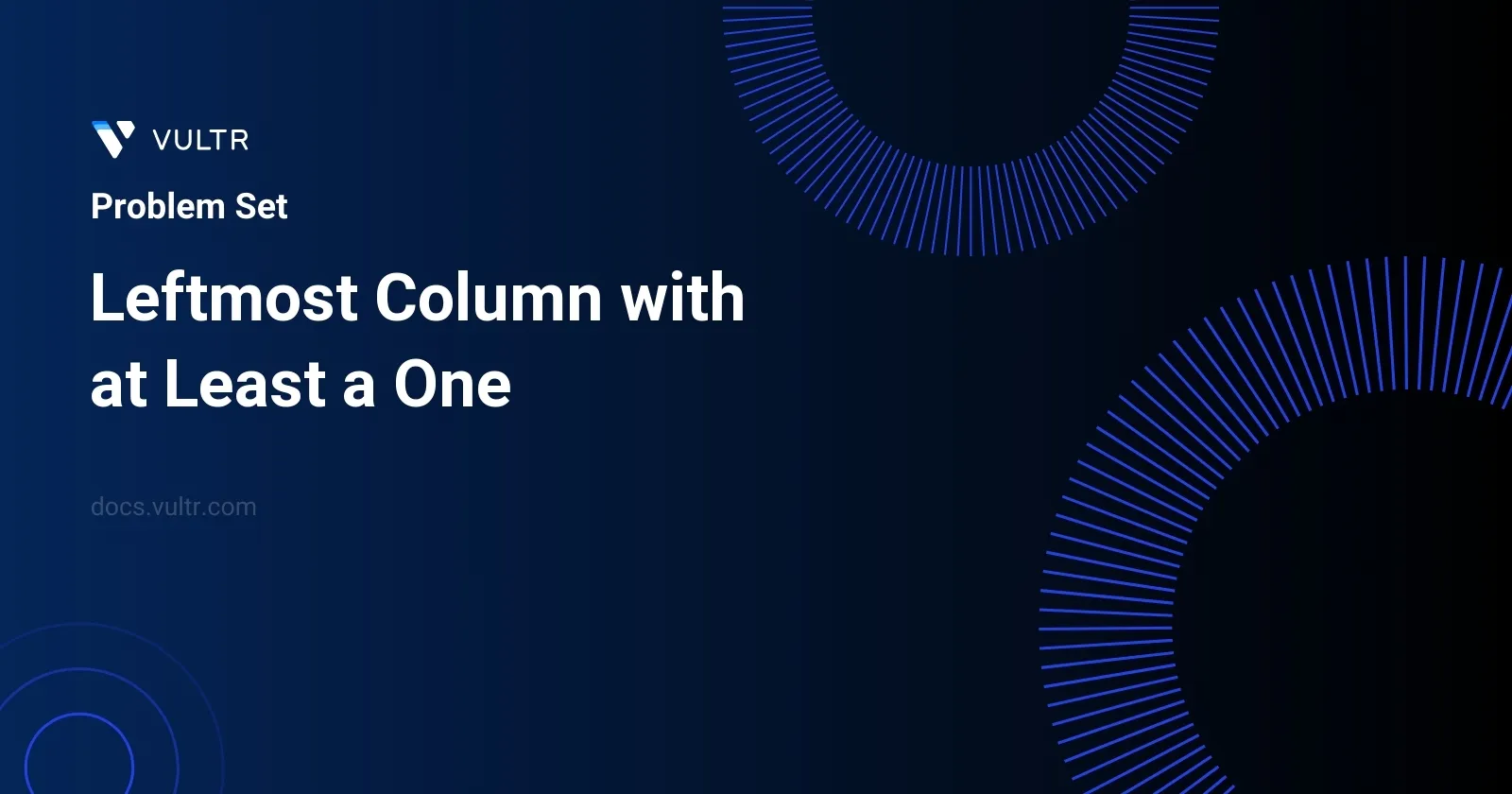 Leftmost Column with at Least a One header image