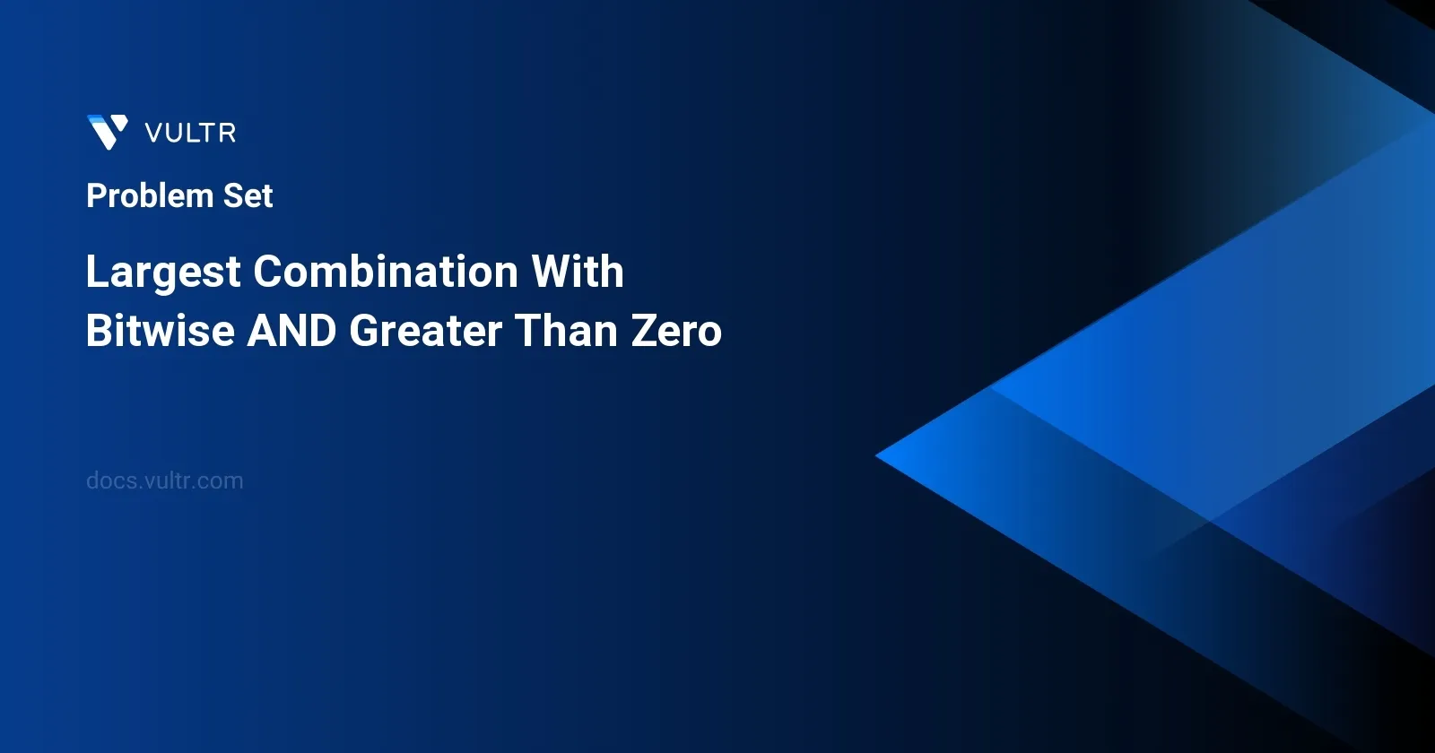 Largest Combination With Bitwise AND Greater Than Zero header image