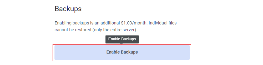 Enter a Database Label