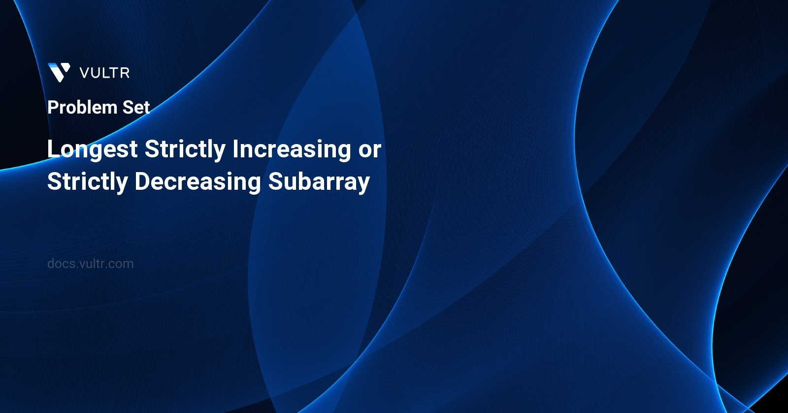 3105. Longest Strictly Increasing or Strictly Decreasing Subarray ...
