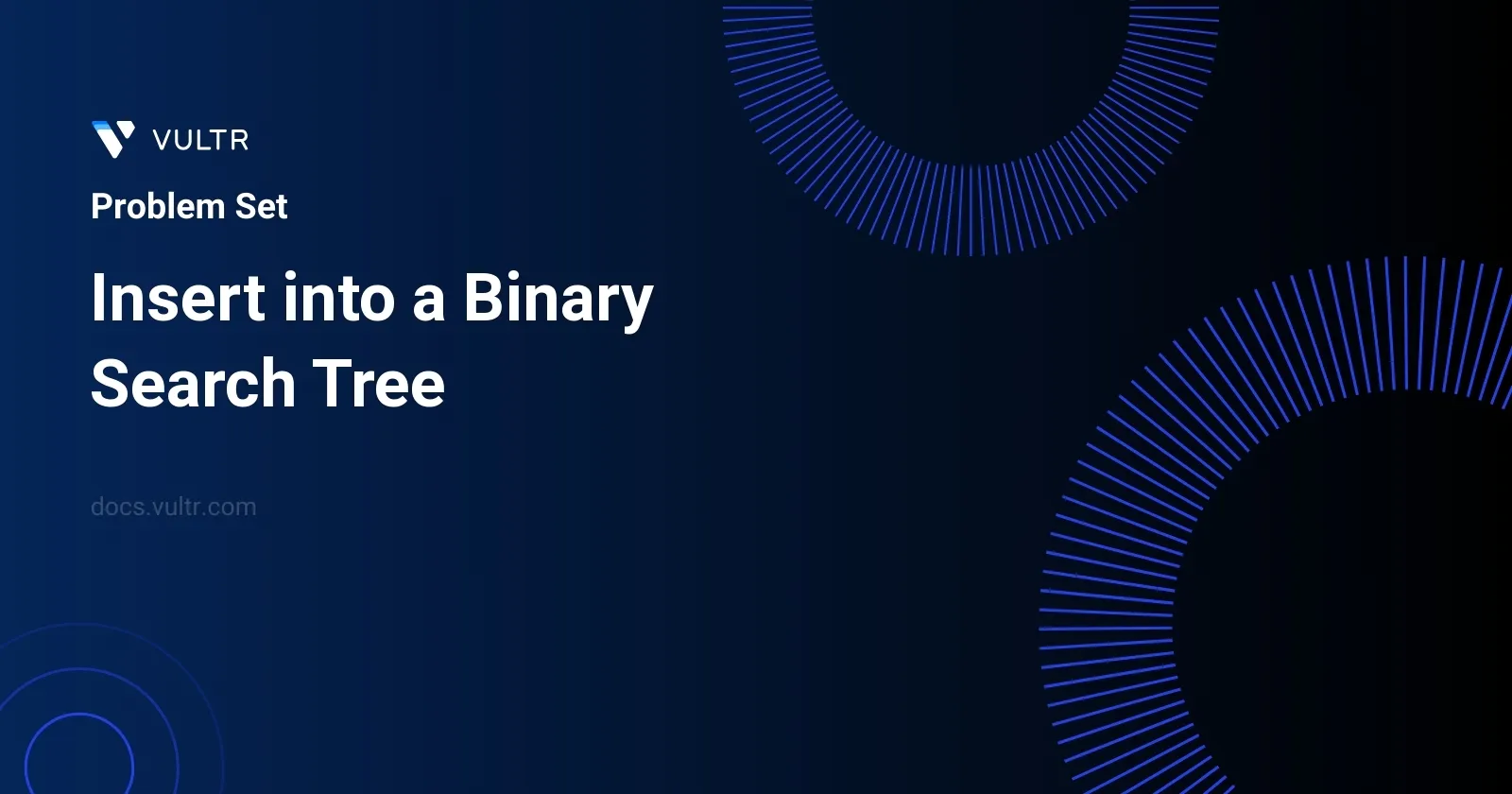 Insert into a Binary Search Tree header image