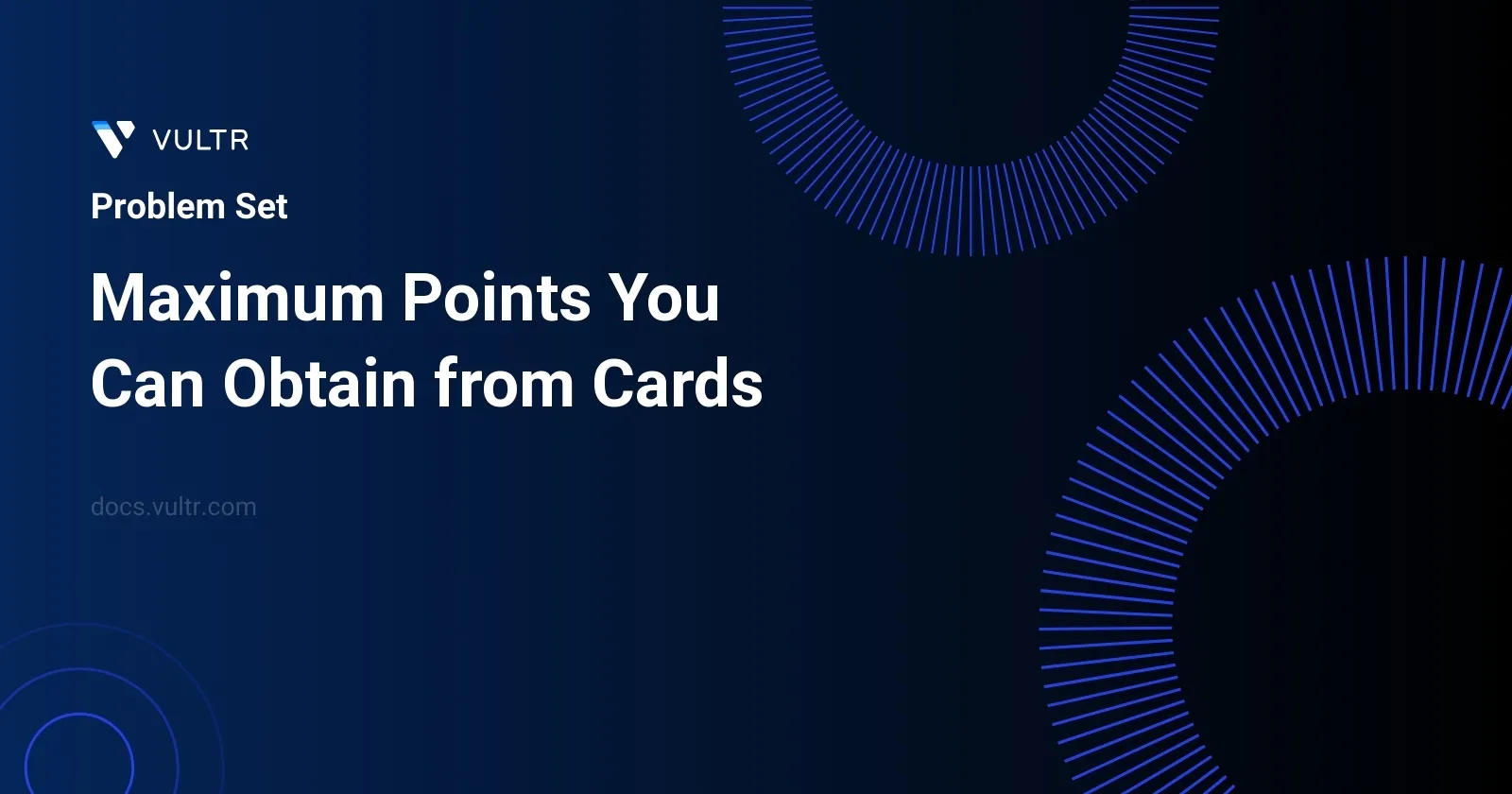 Maximum Points You Can Obtain from Cards header image