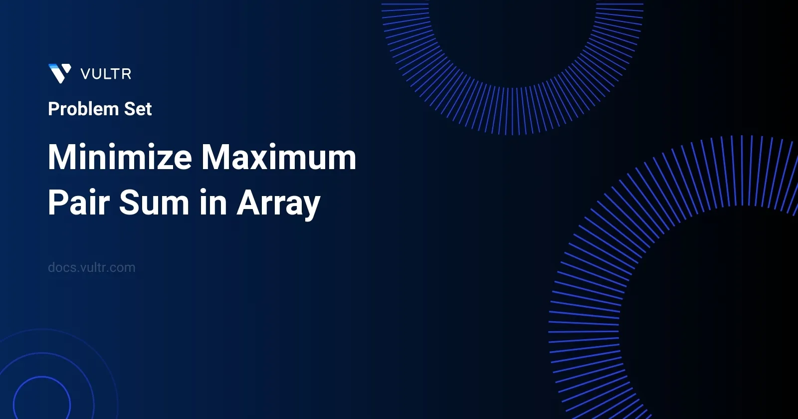 Minimize Maximum Pair Sum in Array header image