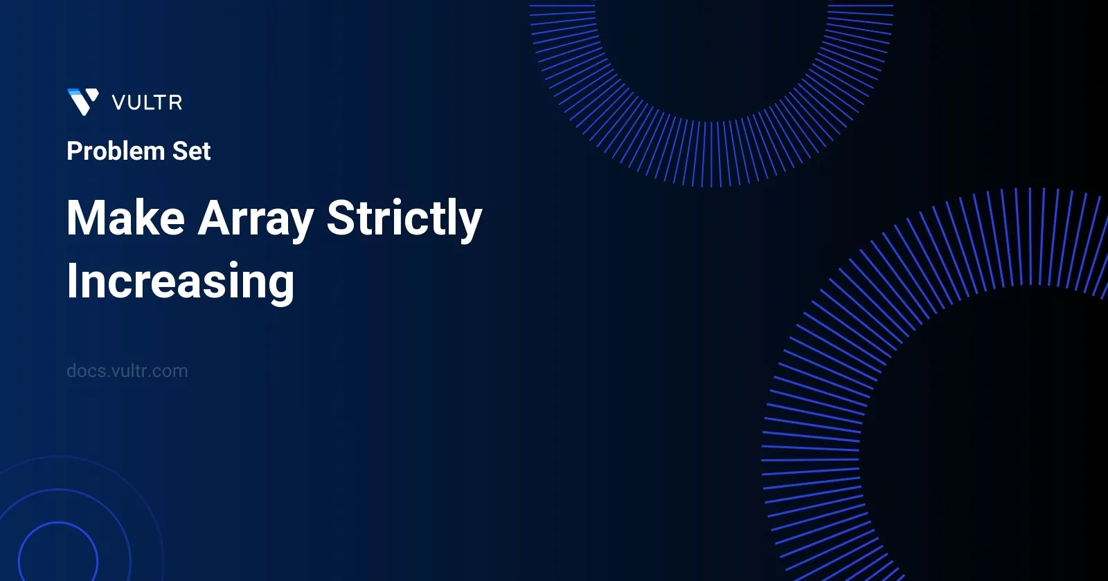 Make Array Strictly Increasing header image