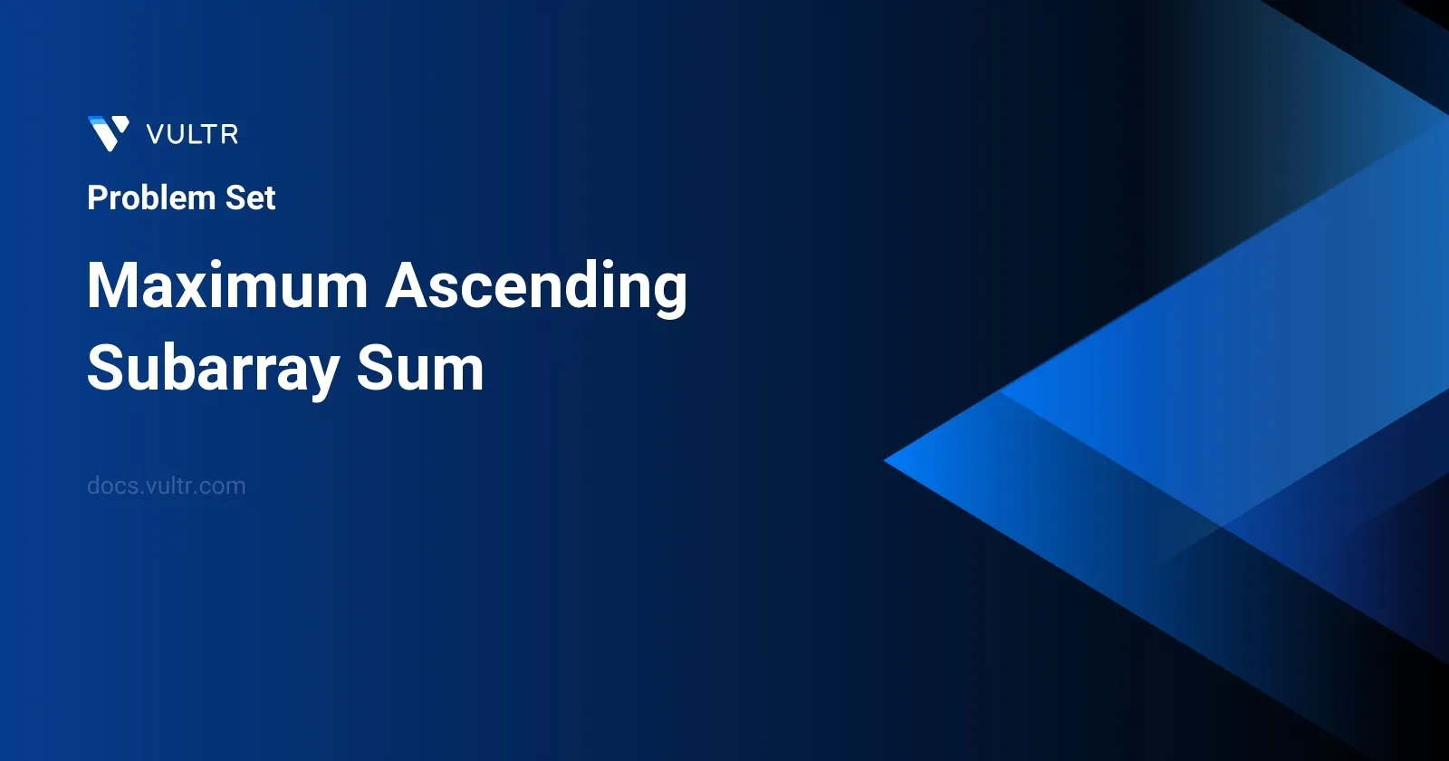 Maximum Ascending Subarray Sum header image