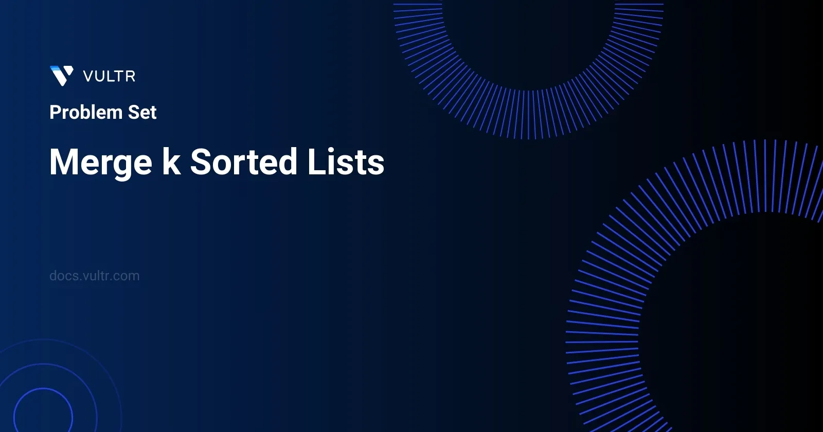 Merge k Sorted Lists header image