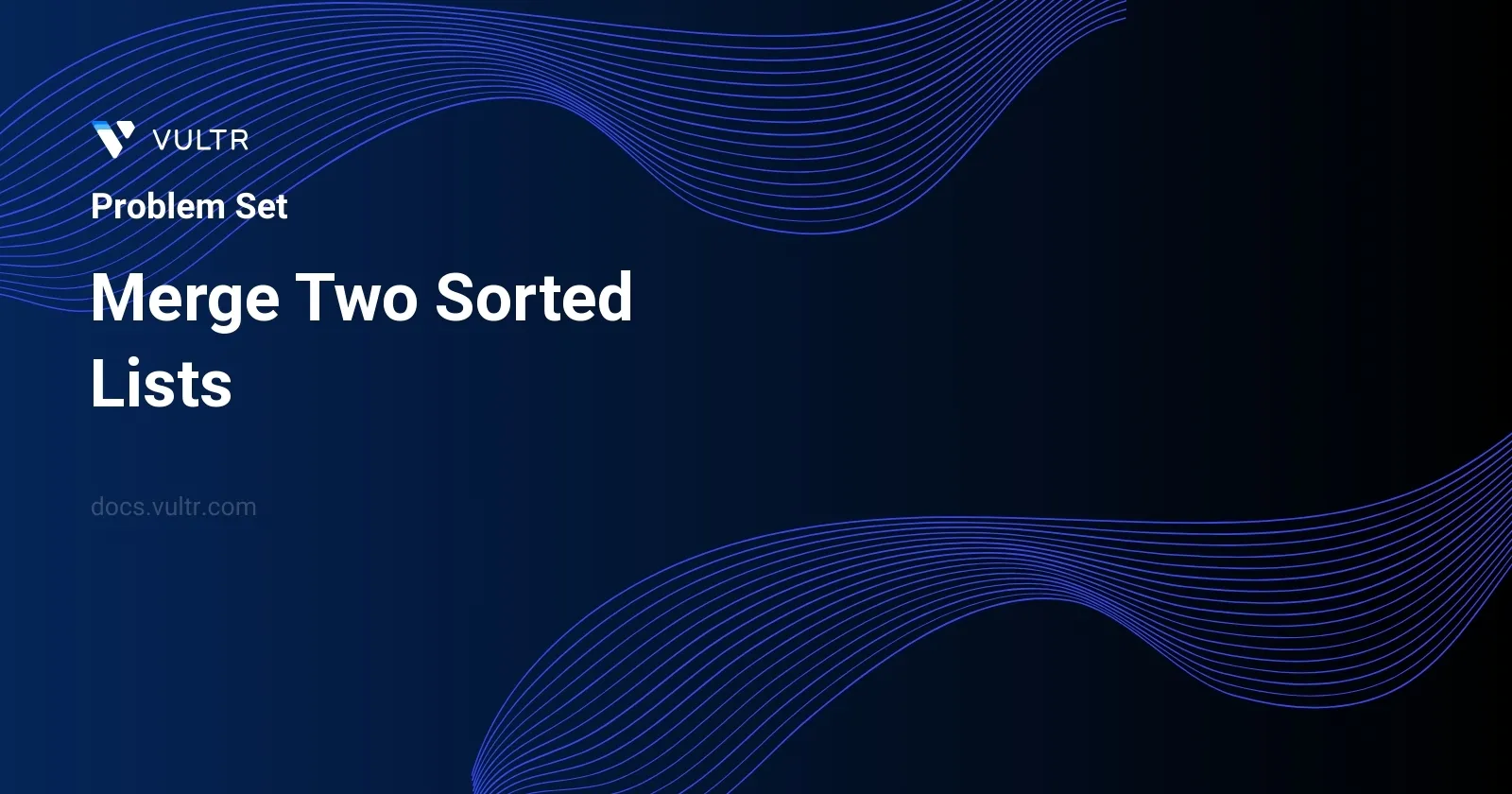 Merge Two Sorted Lists header image