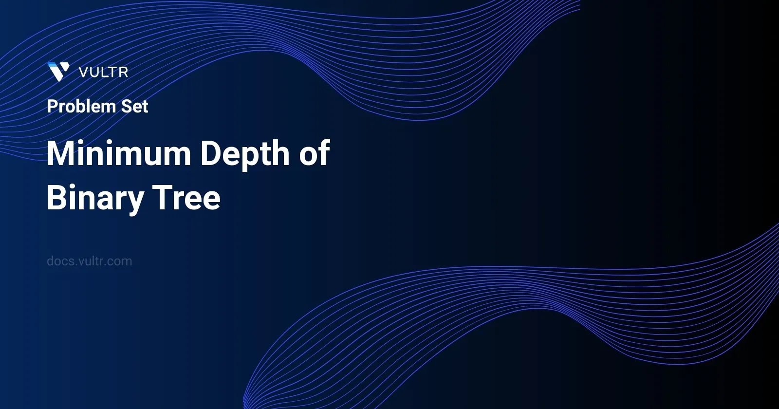 Minimum Depth of Binary Tree header image