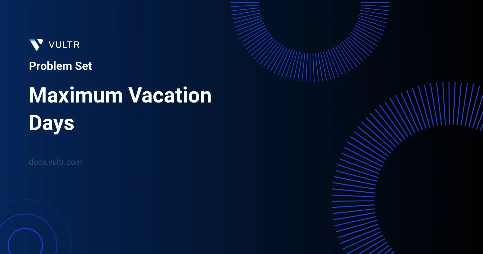 Maximum Vacation Days header image