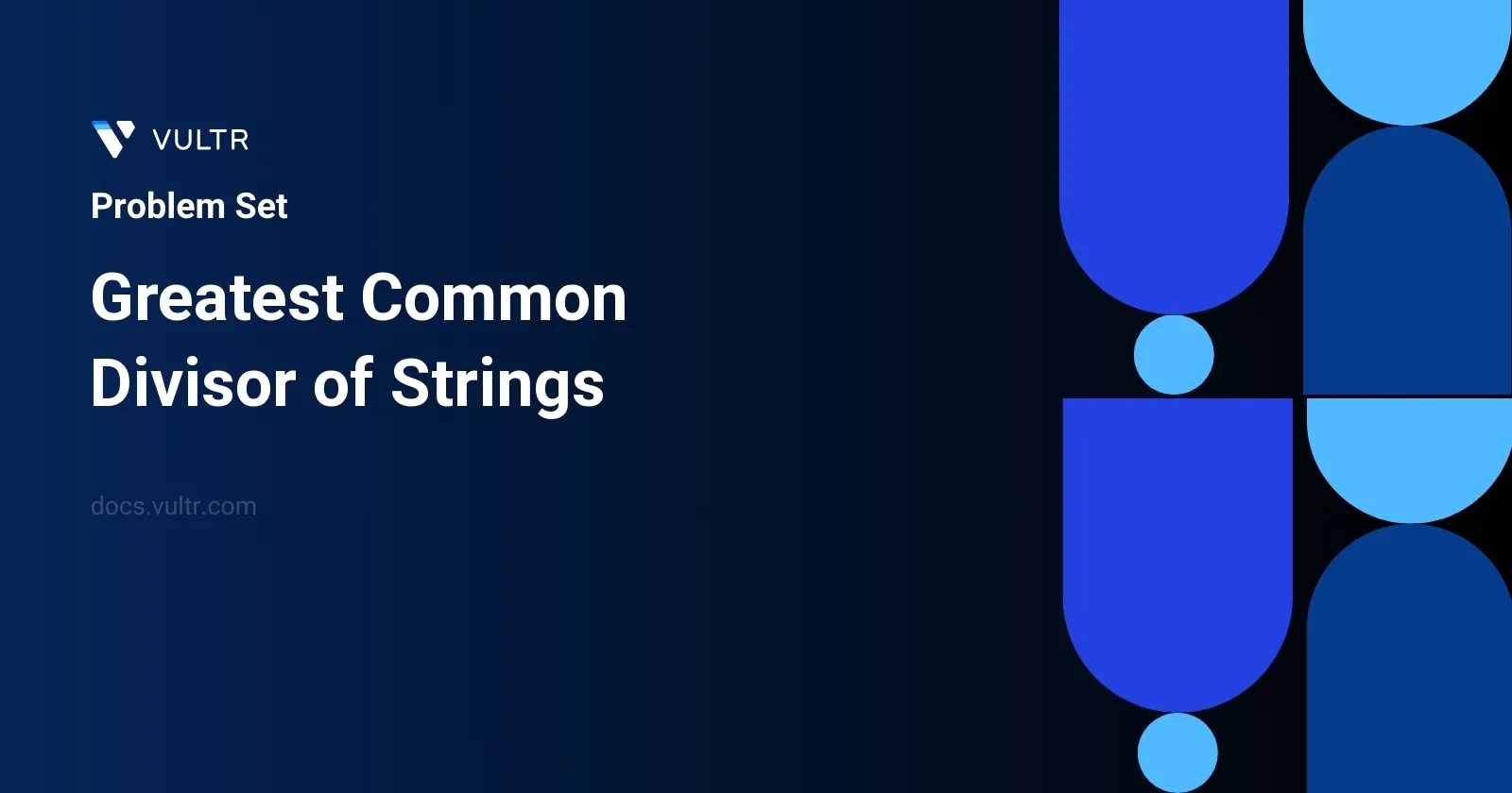 Greatest Common Divisor of Strings header image