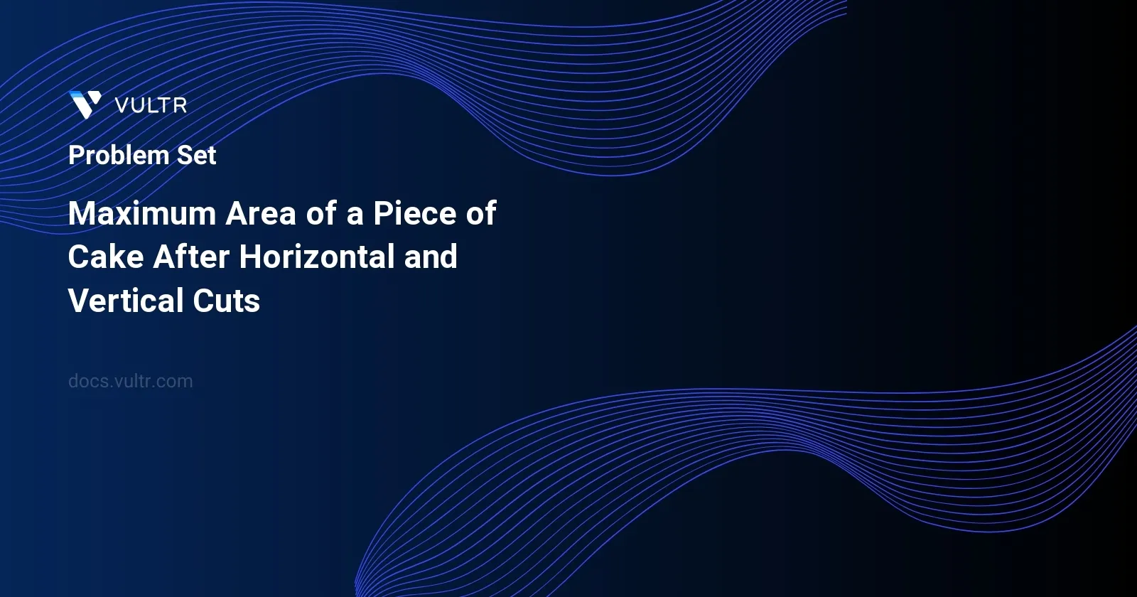 Maximum Area of a Piece of Cake After Horizontal and Vertical Cuts header image