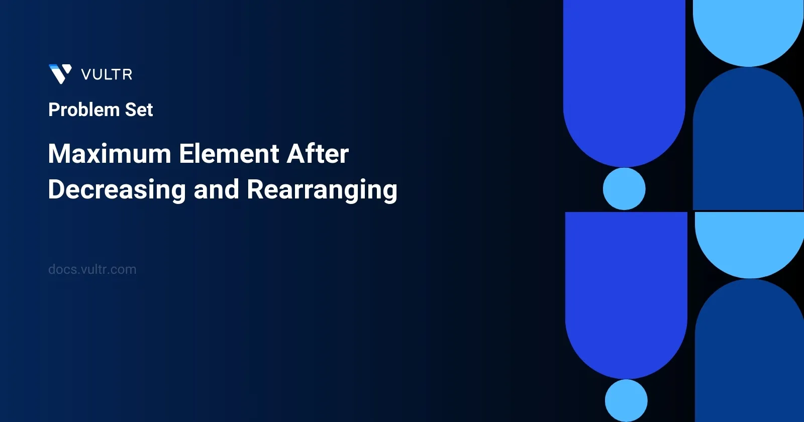 Maximum Element After Decreasing and Rearranging header image