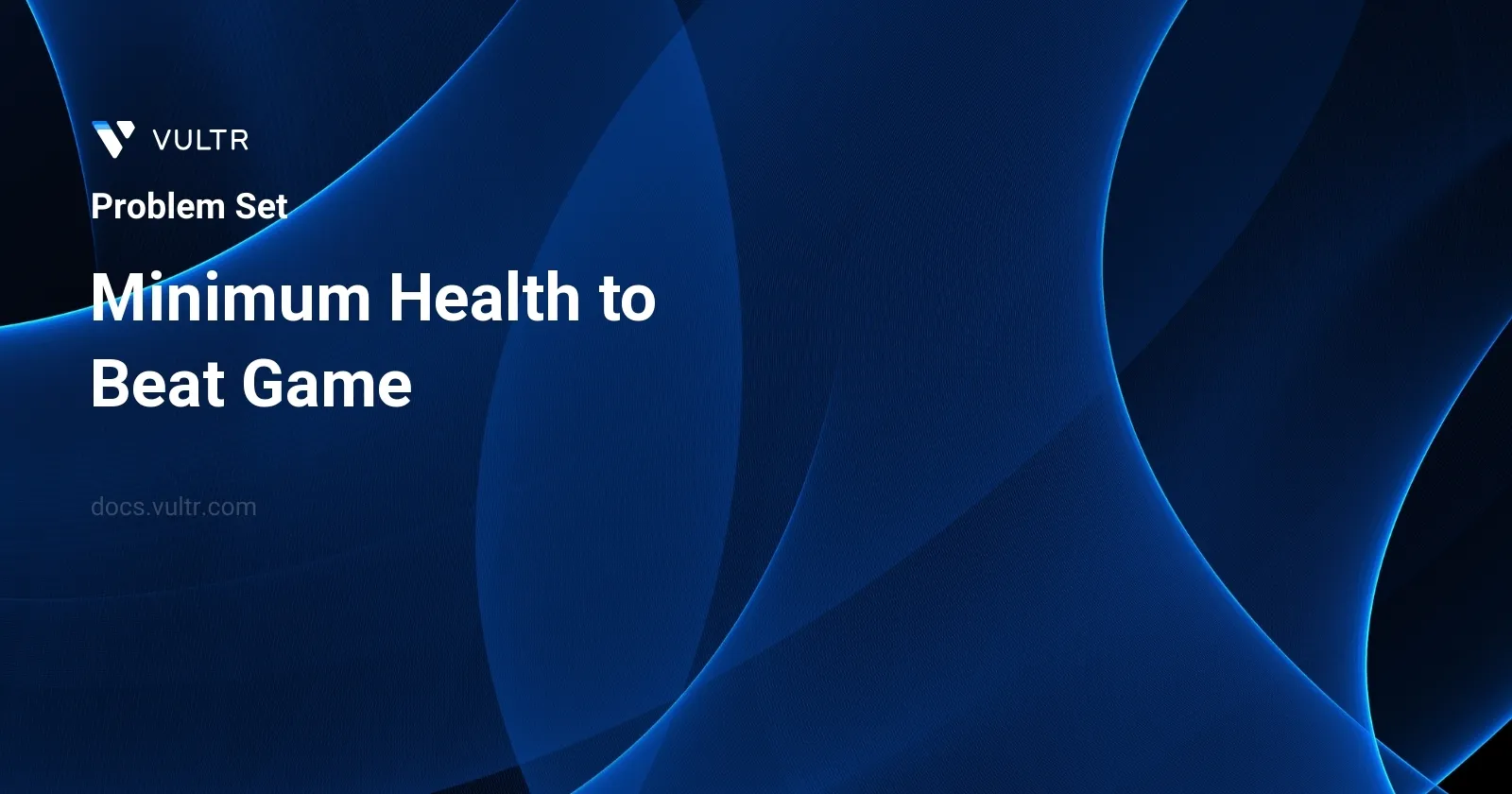 Minimum Health to Beat Game header image