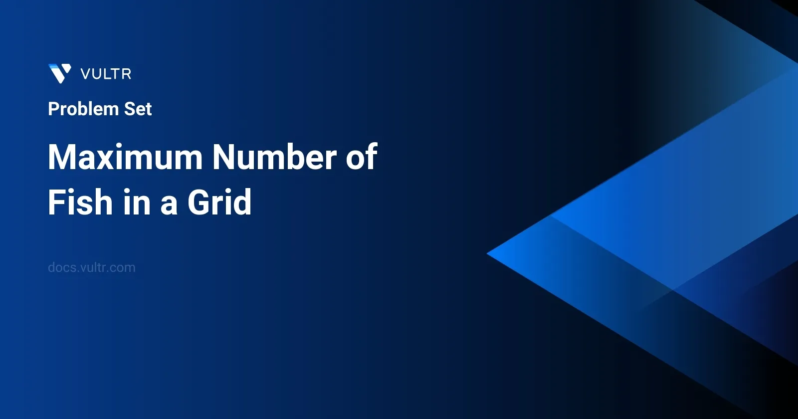 Maximum Number of Fish in a Grid header image