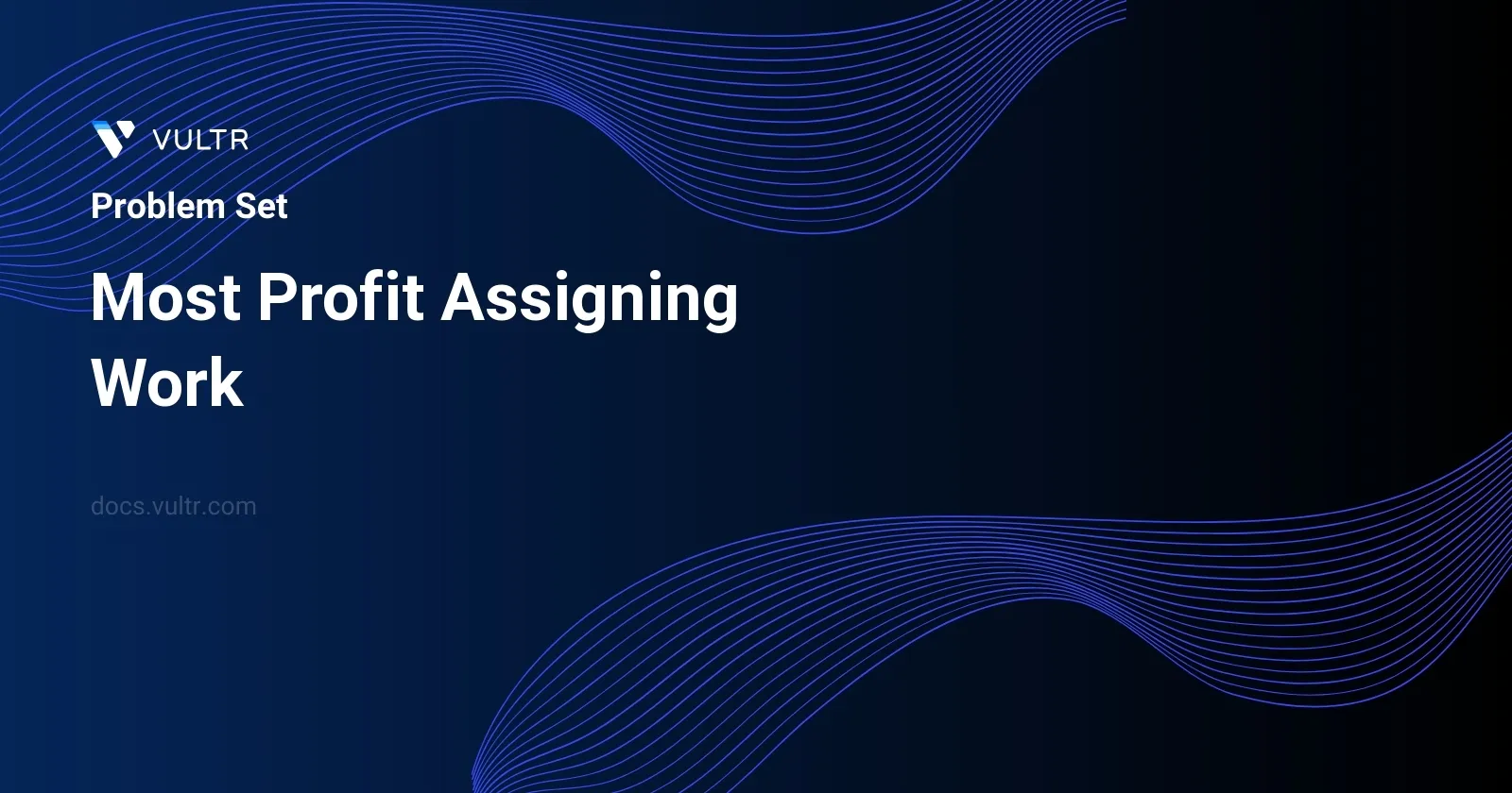 Most Profit Assigning Work header image