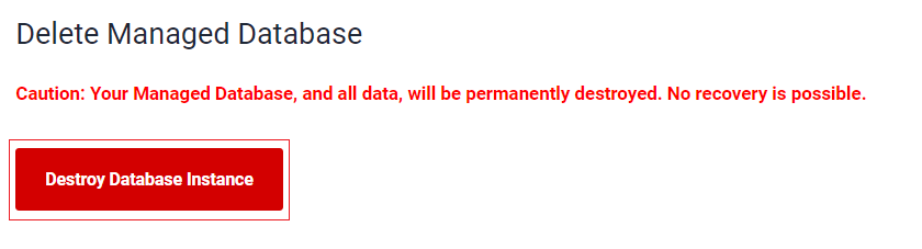 Delete Database