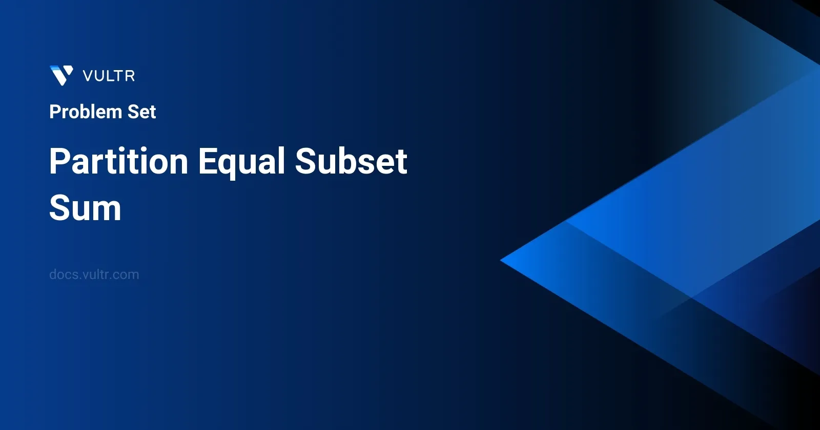 Partition Equal Subset Sum header image