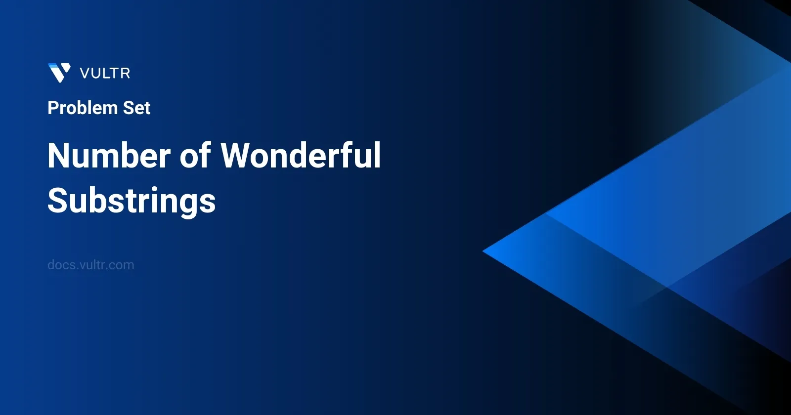 Number of Wonderful Substrings header image