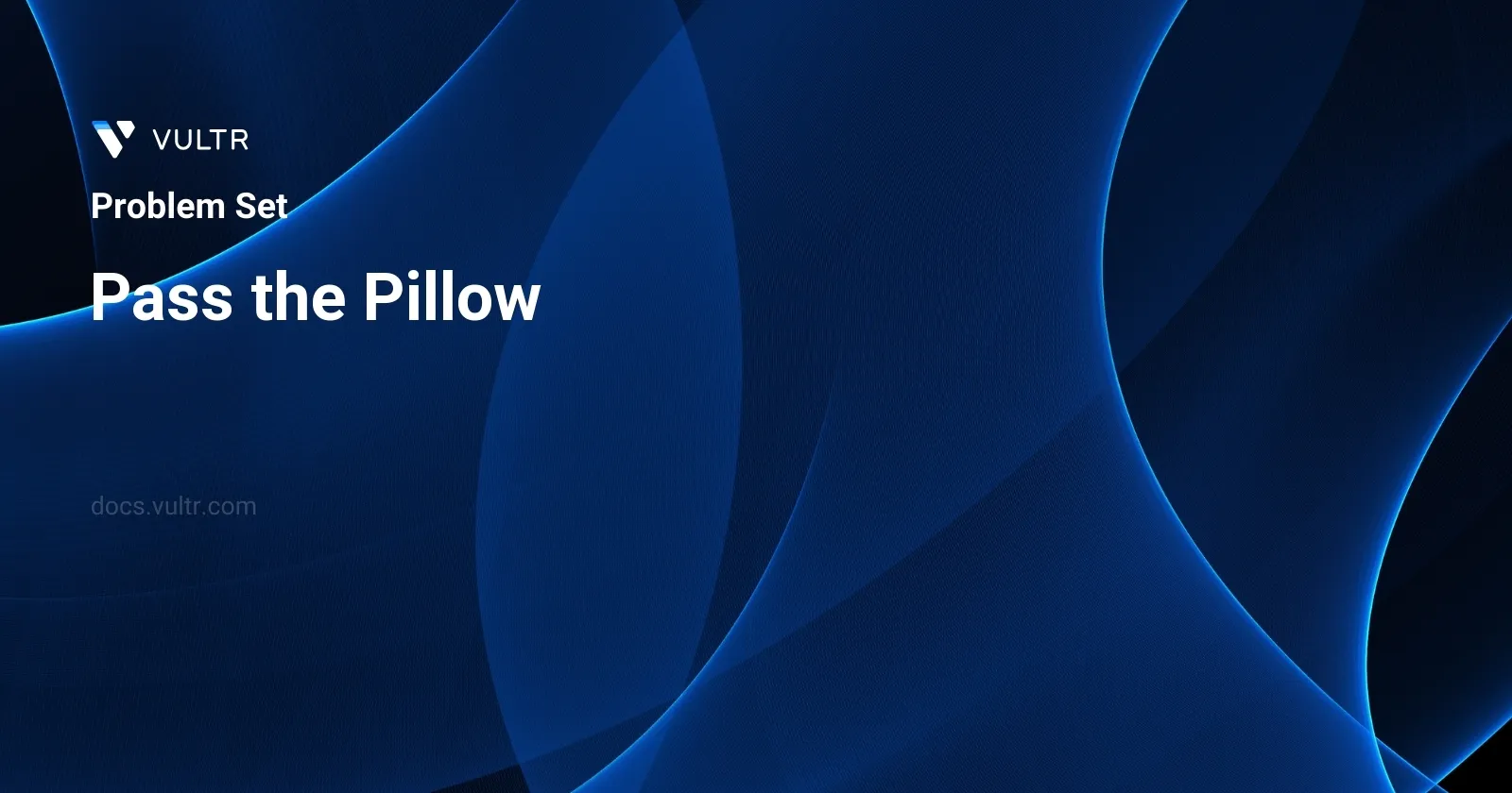 Pass the Pillow header image