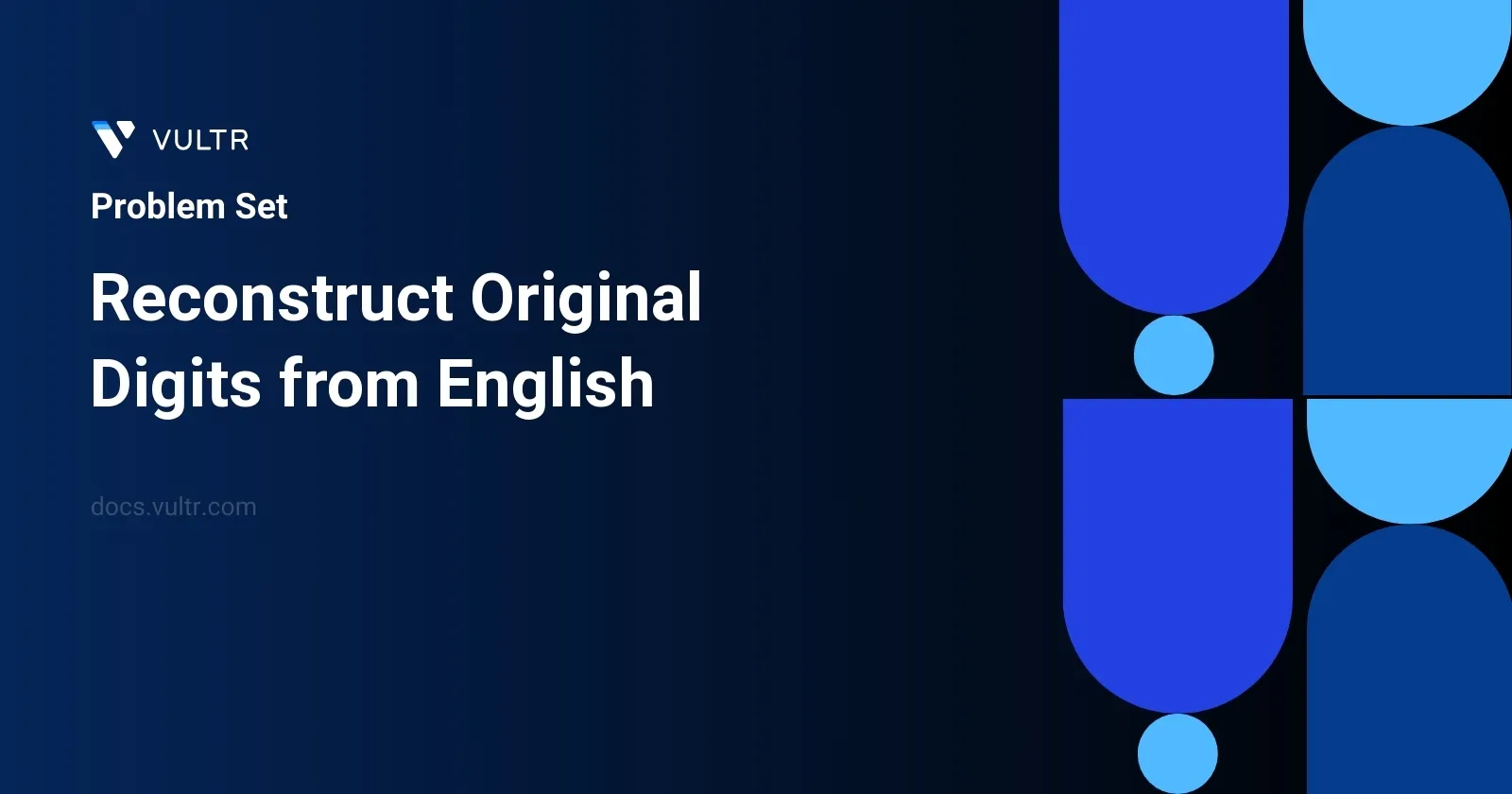 Reconstruct Original Digits from English header image