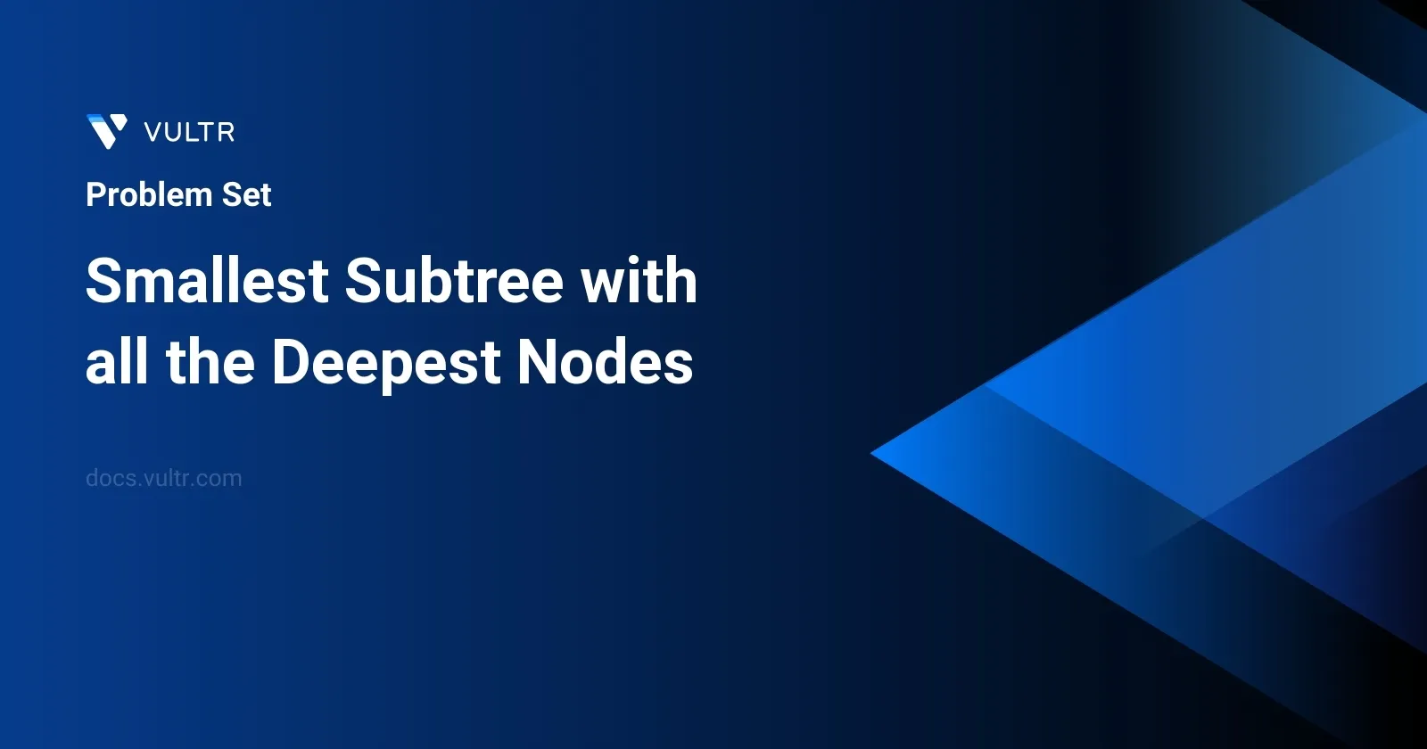 Smallest Subtree with all the Deepest Nodes header image