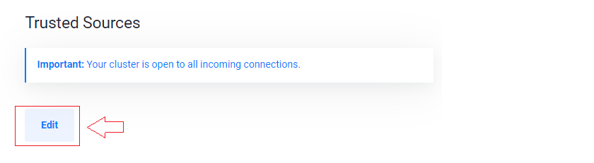 Edit Trusted Sources