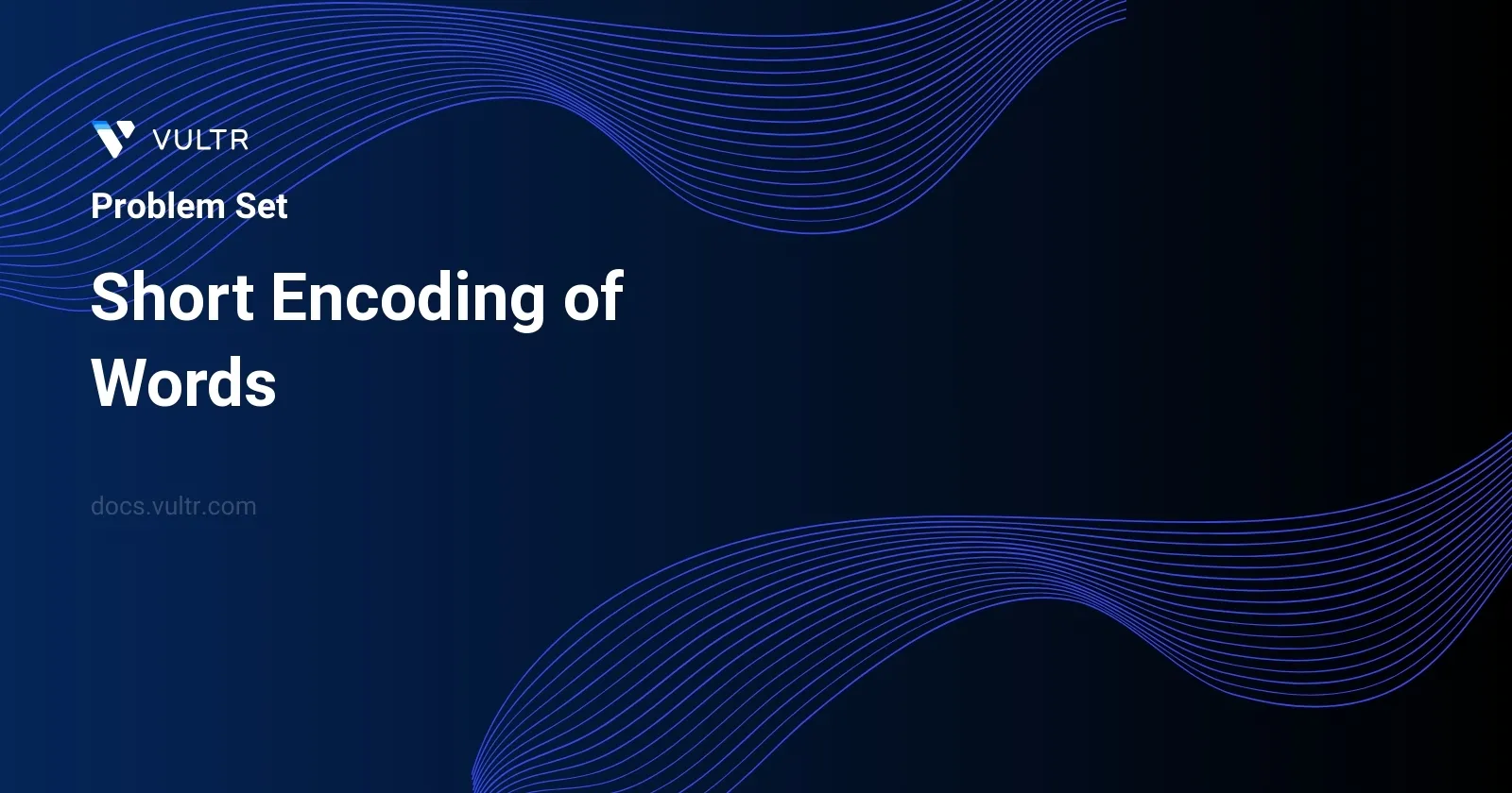 Short Encoding of Words header image