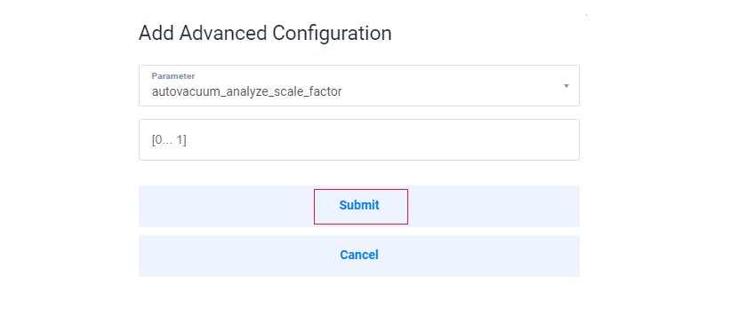 Add a Configuration Parameter