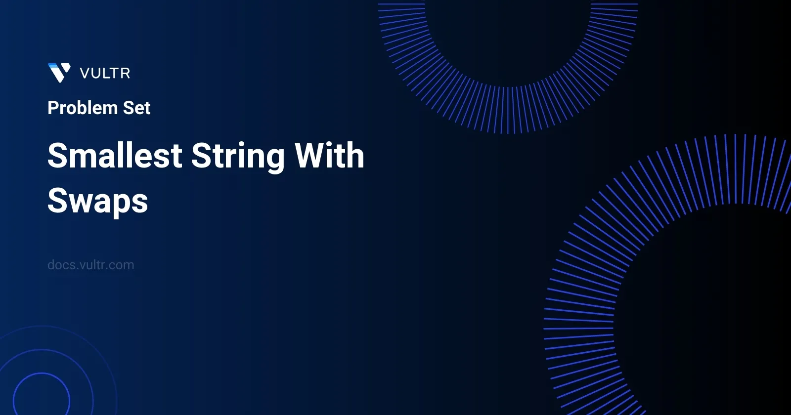 Smallest String With Swaps header image