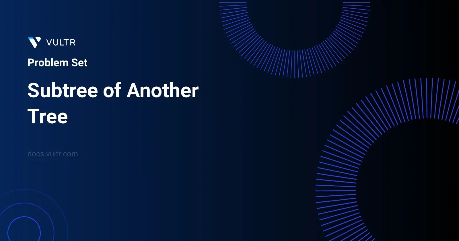 Subtree of Another Tree header image