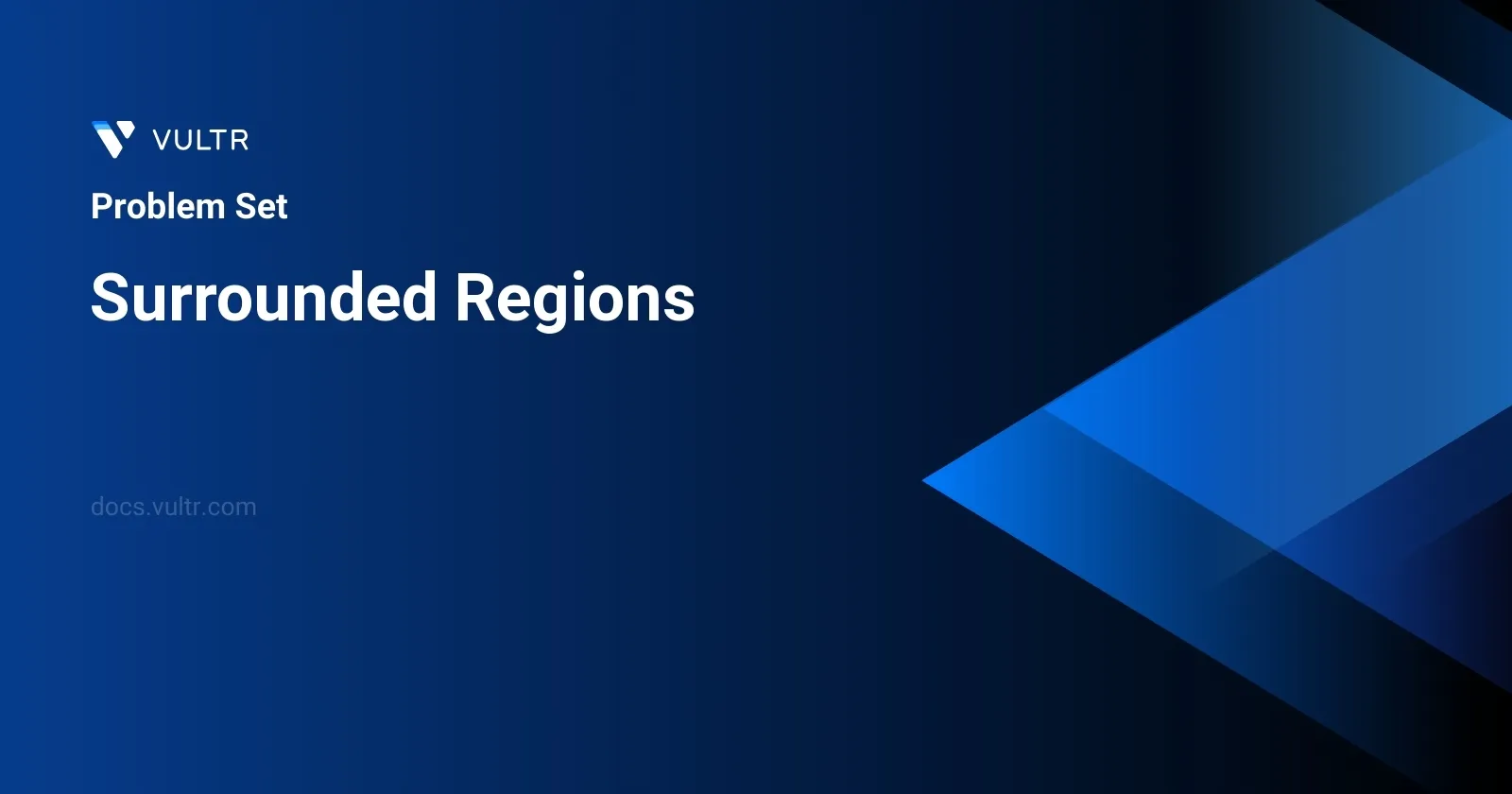 Surrounded Regions header image
