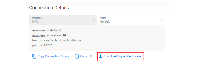 Download Signed Certificate