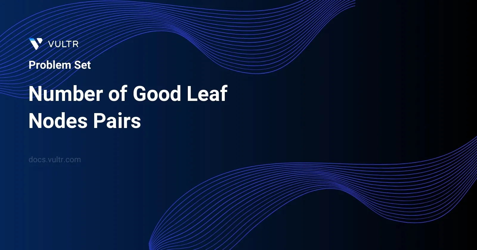 Number of Good Leaf Nodes Pairs header image