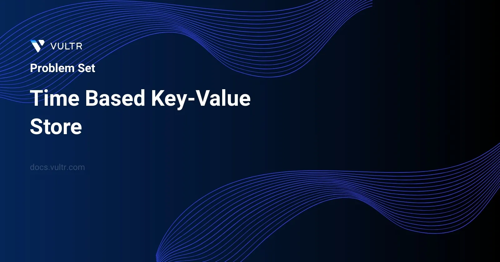 Time Based Key-Value Store header image