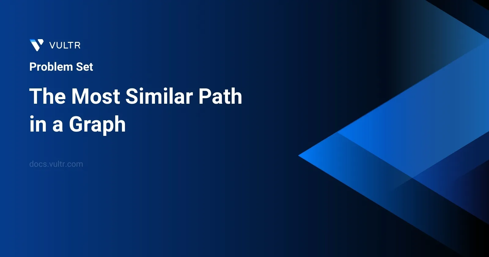 The Most Similar Path in a Graph header image