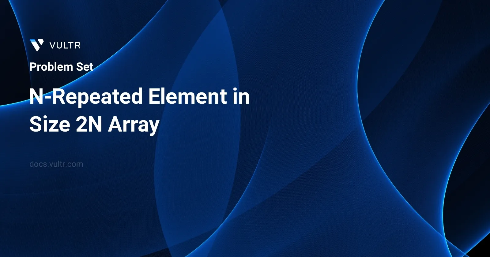 961. N-Repeated Element in Size 2N Array - Solutions and Explanation ...