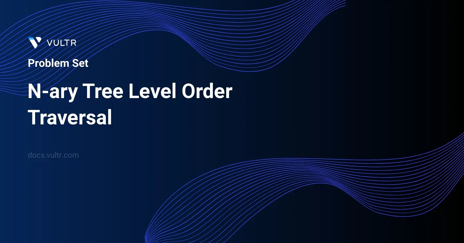 N-ary Tree Level Order Traversal header image