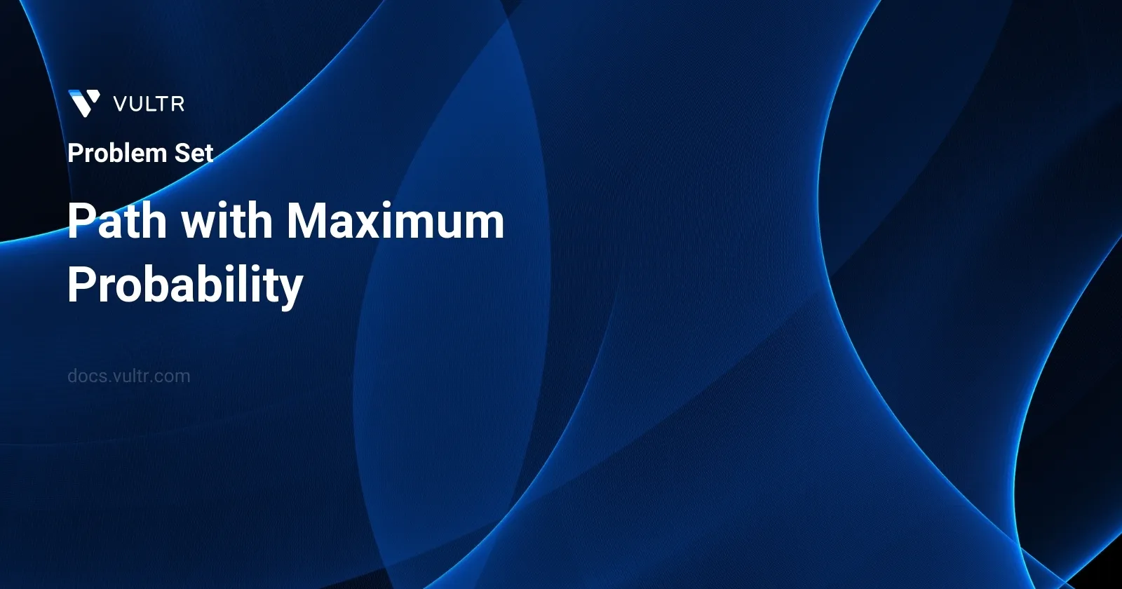 Path with Maximum Probability header image