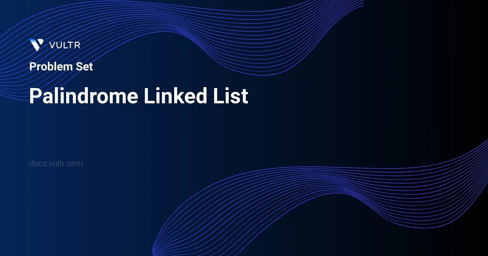 Palindrome Linked List header image