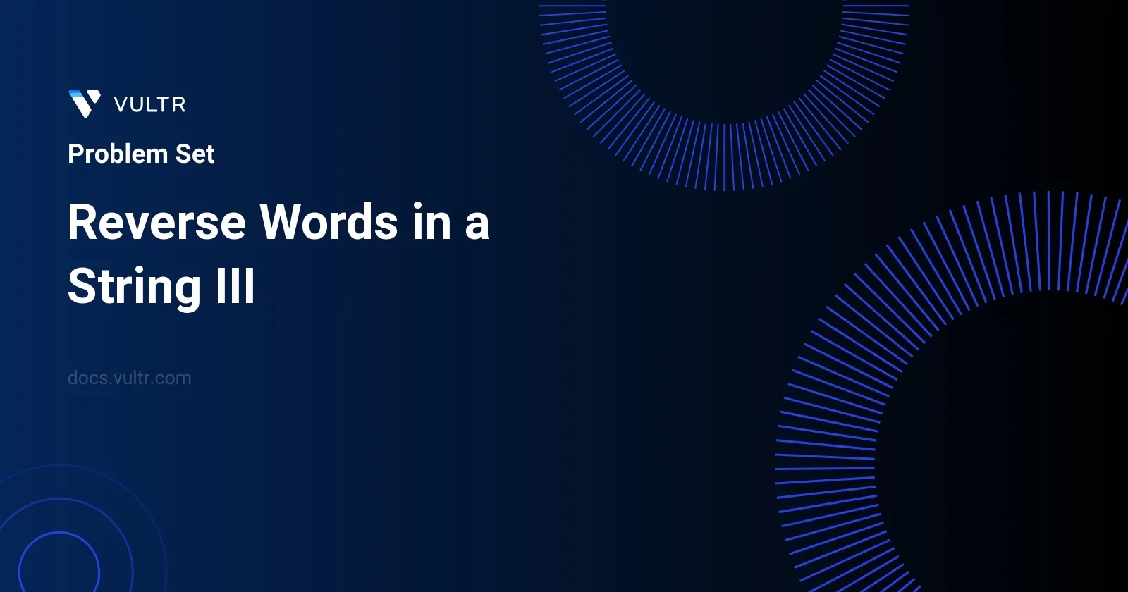 Reverse Words in a String III header image