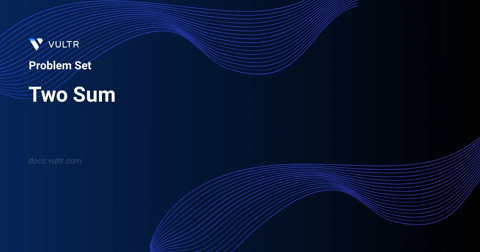 Two Sum header image