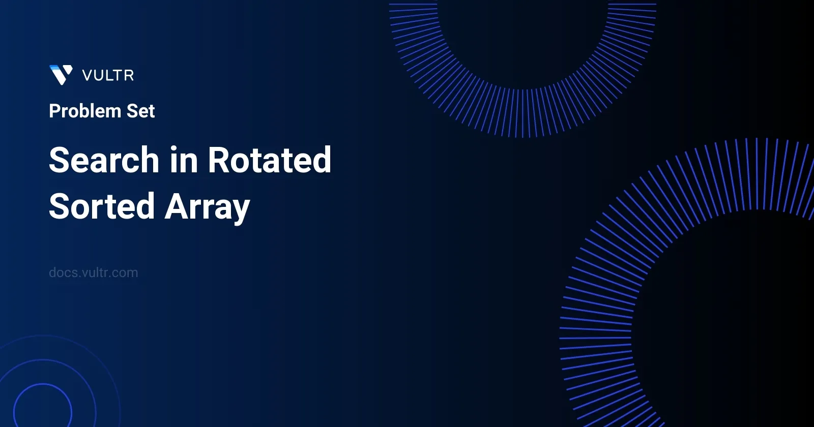 Search in Rotated Sorted Array header image