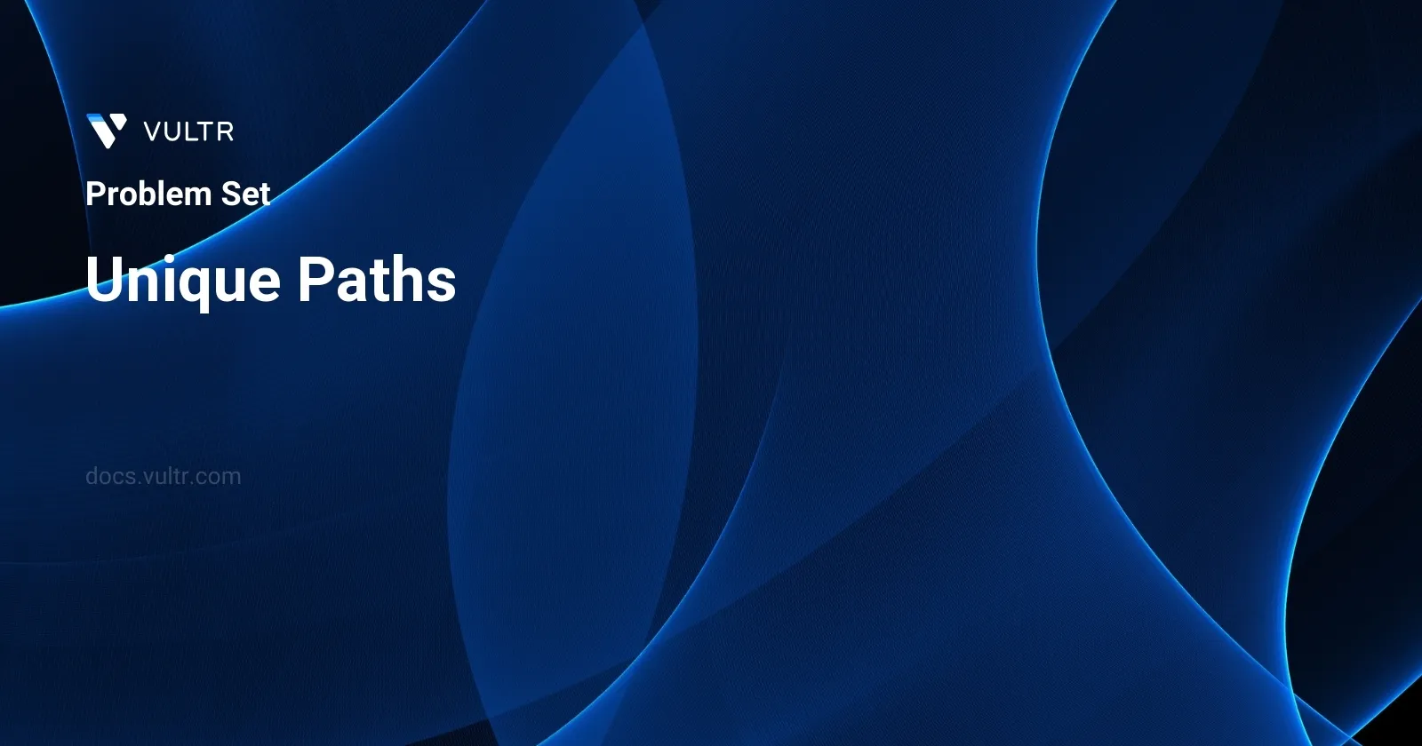 Unique Paths header image