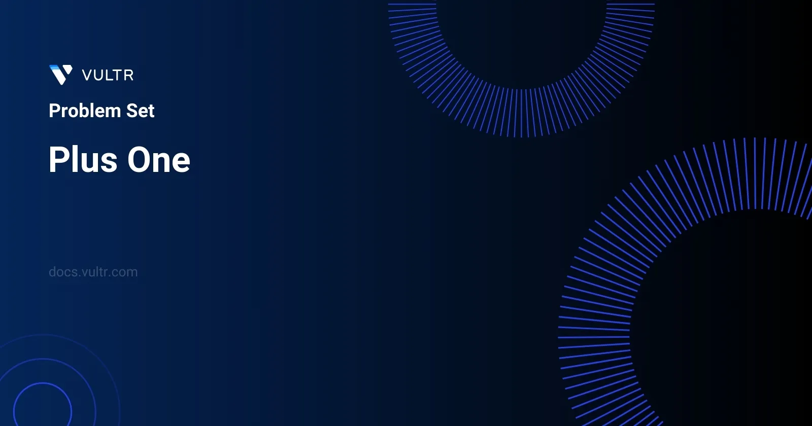 Plus One header image