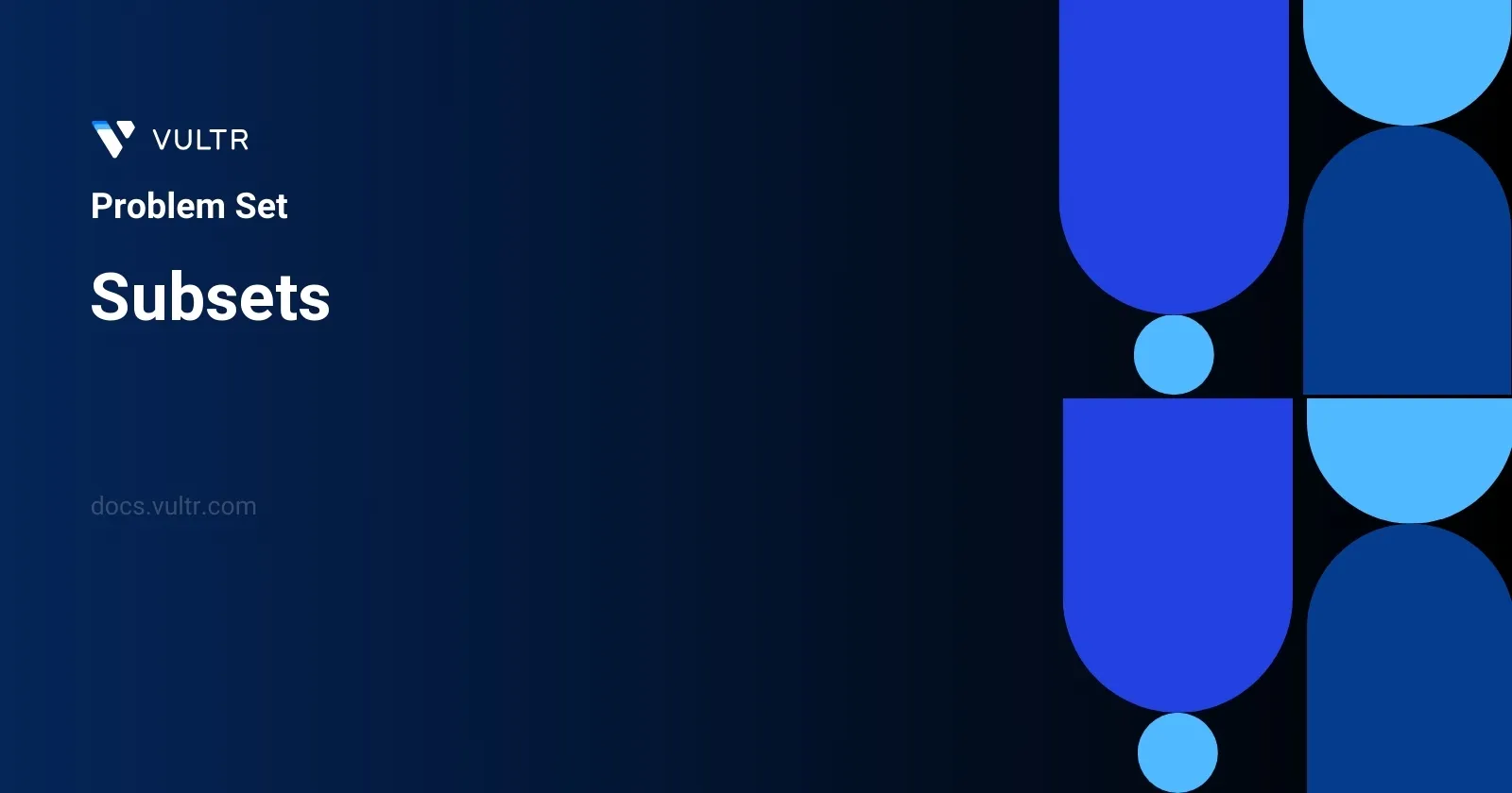 Subsets header image