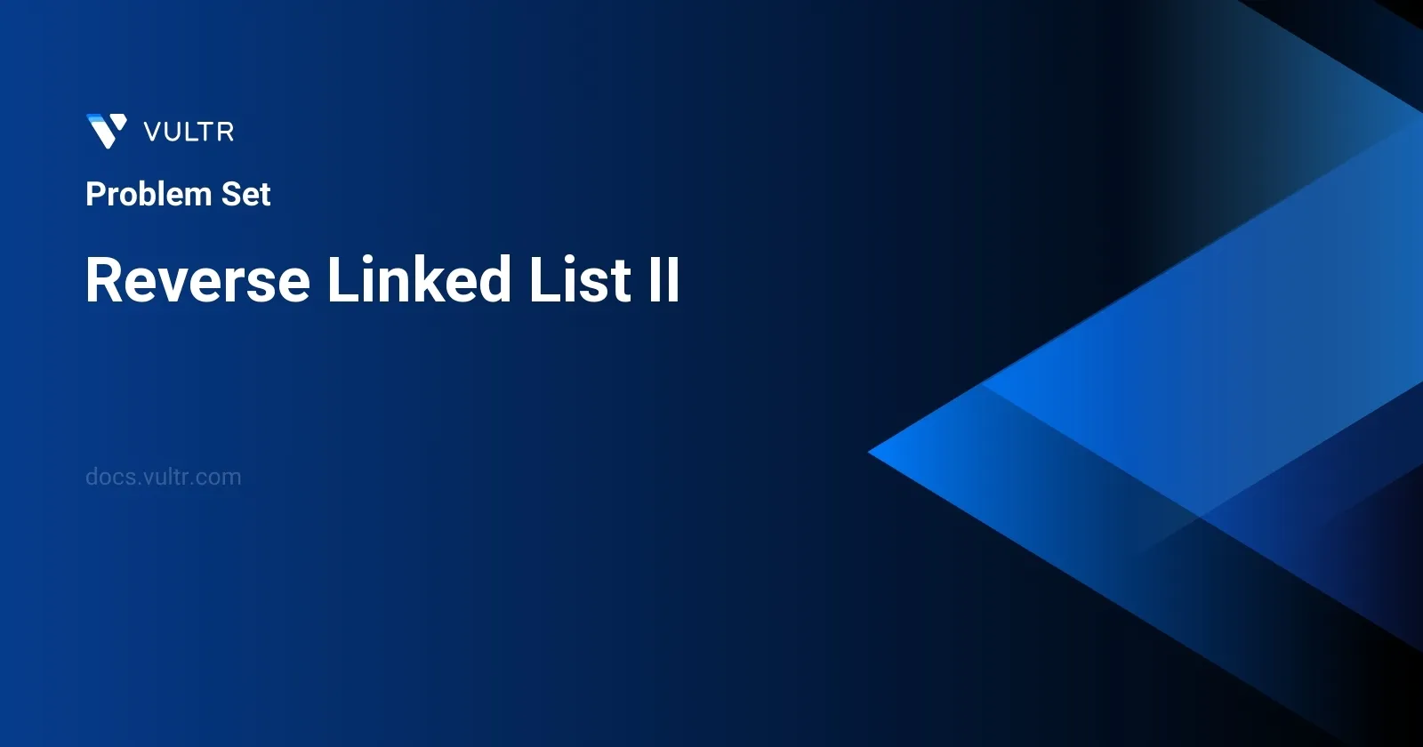 Reverse Linked List II header image