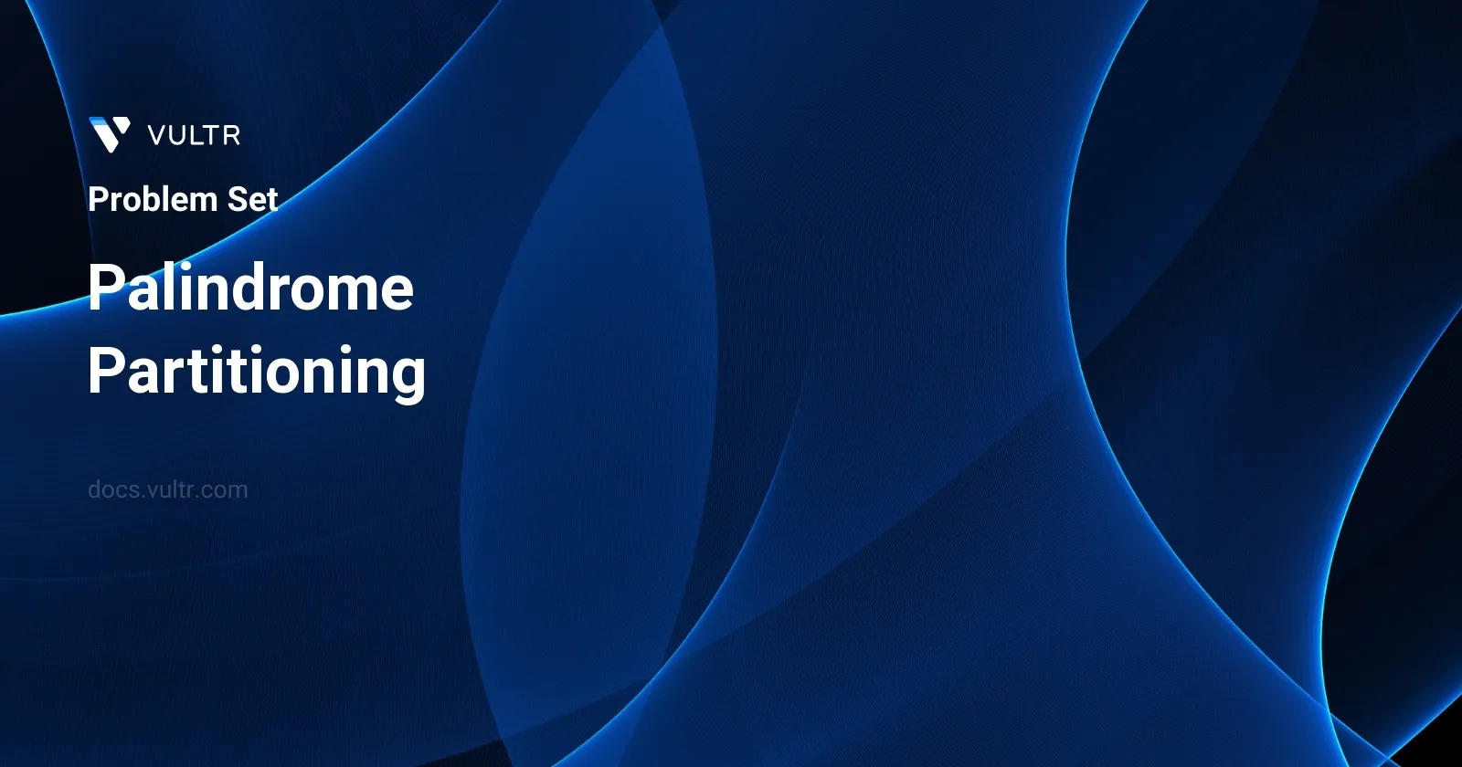 Palindrome Partitioning header image