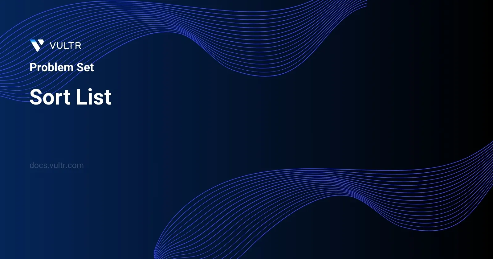 Sort List header image