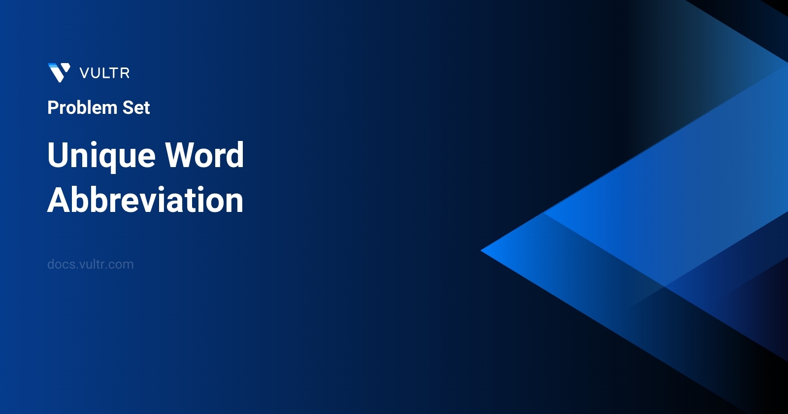 Unique Word Abbreviation header image